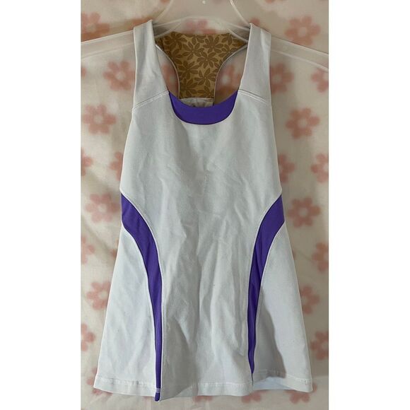 Ivivva by‎ Lululemon Girls Racer Back Tank Top size 10 - Picture 1 of 6